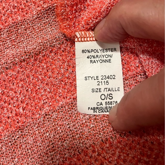 Robin Artizan Signature Open Front Cardigan. Made in Canada. One Size (M/L) - Picture 10 of 14